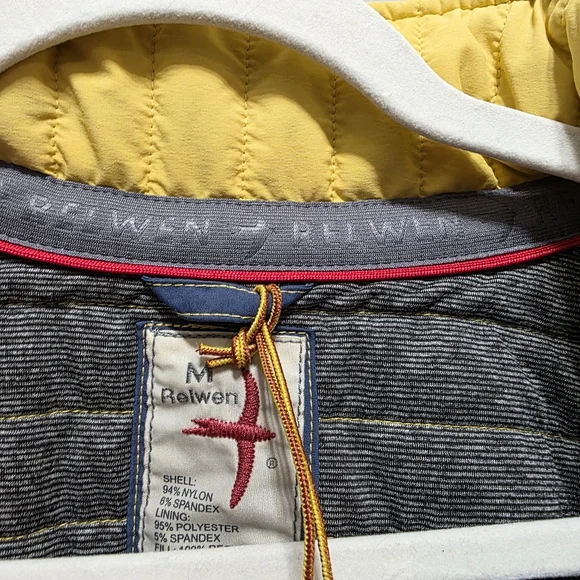 Relwen Windzip Popover In Maize Size Medium NWT! - Picture 6 of 12